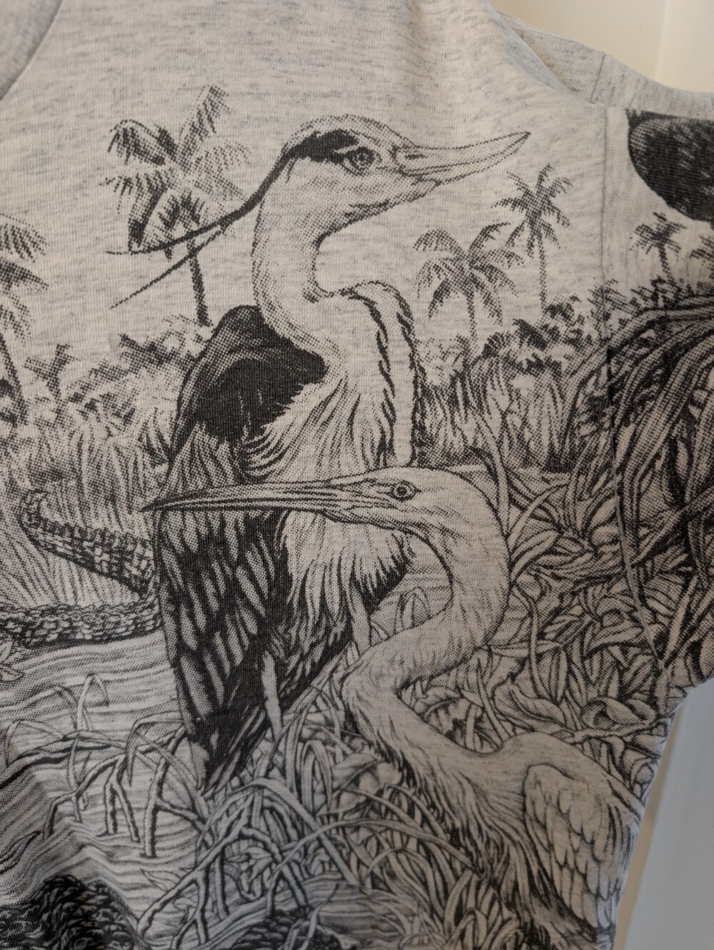 🔥RARE🔥 1993 Disney Discovery Island Everglades Wildlife All-Over Print (AOP) - Picture 5 of 13